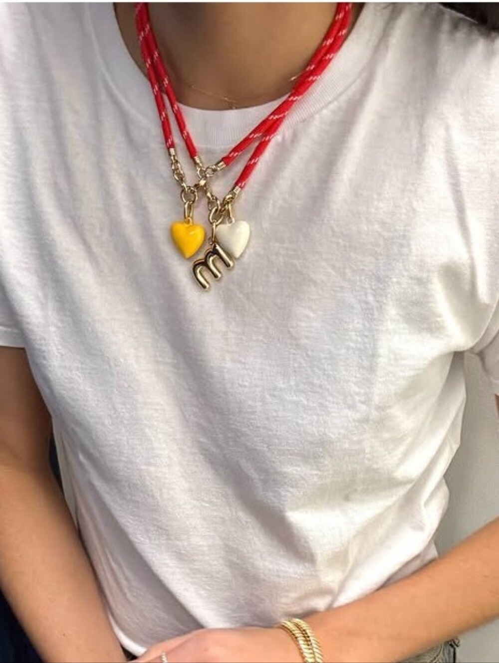Roxanne Assoulin The Happy Cord Charm Necklace